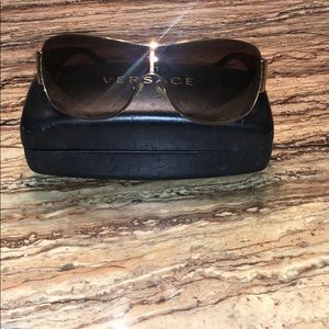 Versace sunglasses with case